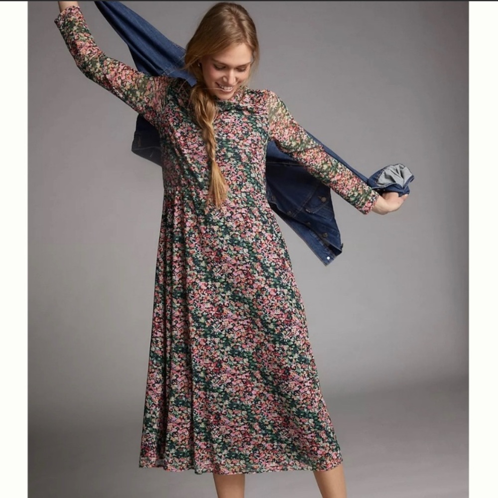 Anthropologie Fiona Maxi Dress